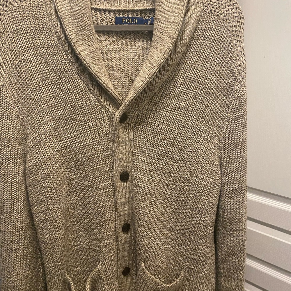 Polo by Ralph Lauren Men's Tan Sweater